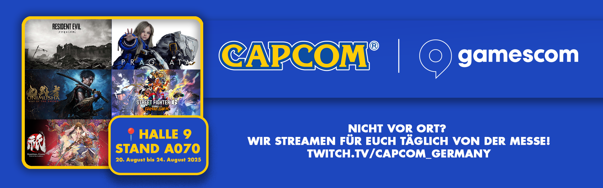 Das komplette Capcom Gamescom Line-up! Das komplette Capcom Gamescom Line-up!